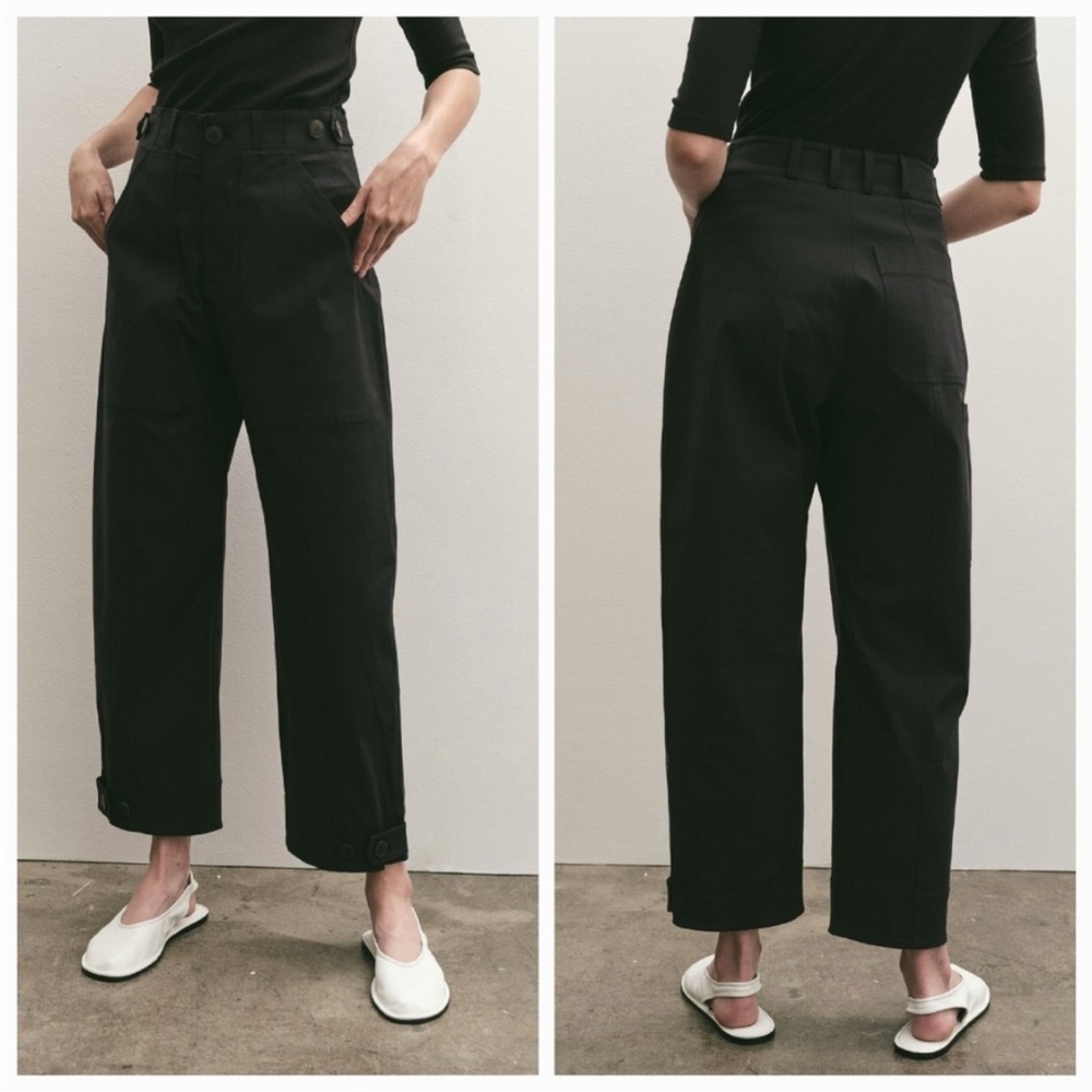 Mijeong Park Workwear Trouser in Black